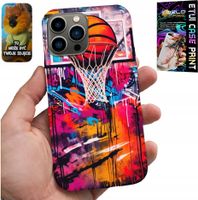 ETUI DO IPHONE 13 PRO - KOSZYKÓWKA NBA ULICZNE GRAFFITI KOSZ FAN