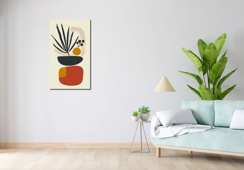 Obraz 50x90cm Botaniczny Wgląd zdjęcie 2