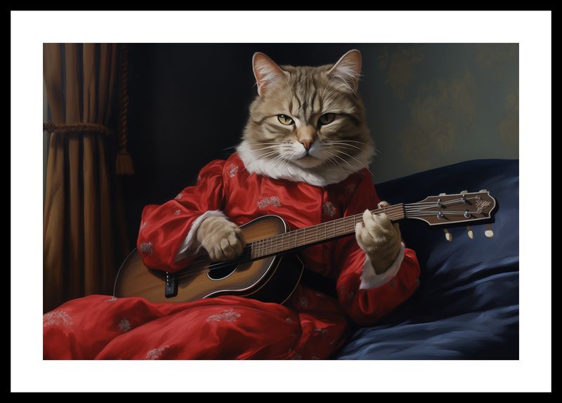 Plakat 45x30cm Melodia Kociej Łapy zdjęcie 3