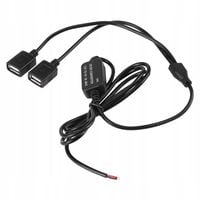 KONWERTER NAPIĘCIA DC 12V/24V 2 USB 5V 3A