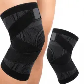 Opaska stabilizator ściągacz na kolano orteza kolana ze wsparciem rzepki