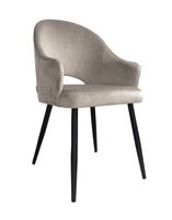 Krzesło Velvet noga czarna MG09