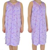 Bawełniana koszula nocna 100% bawełna 46 48 50 Kolor: Fiolet