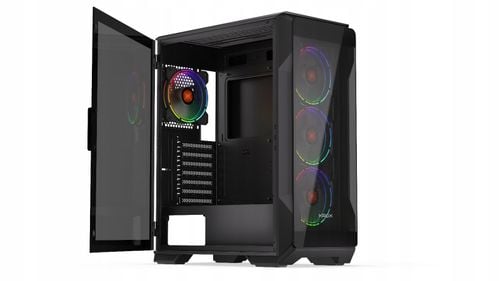 Obudowa Krux Heko Midi Tower czarny na Arena.pl