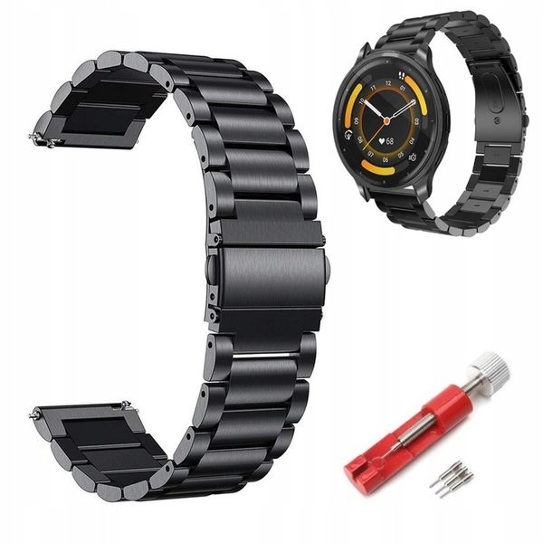 PASEK BRANSOLETA DO GARMIN VENU 2 / VENU 3 / VIVOACTIVE 4 45MM IMADŁO PINY zdjęcie 1