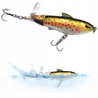 WOBLER na Szczupaka obrotowy ogon 9 cm 17,2 g 3D