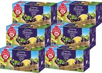 (x6) TEEKANNE Herbata Czarna Porzeczka Cytryna 20tb