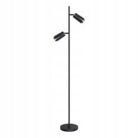 Lampa Stojąca FLOWER Czarny Złoty 2xGU10 150cm Lampa Podłogowa Pokojowa Dom