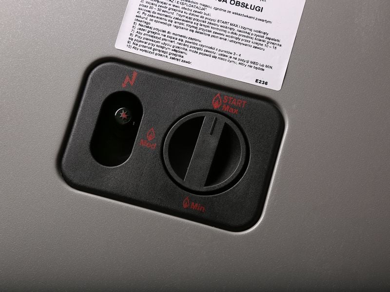 Piecyk gazowy katalityczny. CAMILLA 3100. FERRETTI. Produkcja WŁOCHY! zdjęcie 8