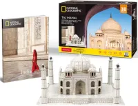 Puzzle 3D 87 elementów. National Geografic. Taj Mahal