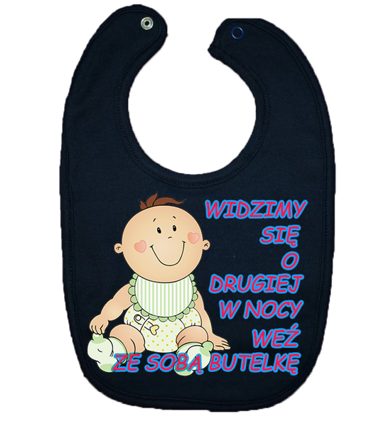 Śliniaczek Bawełniany Widzimy sie w nocy zdjęcie 1