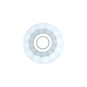 Zestaw 3 kółek Luminous 100mm/85A Duo White White LED