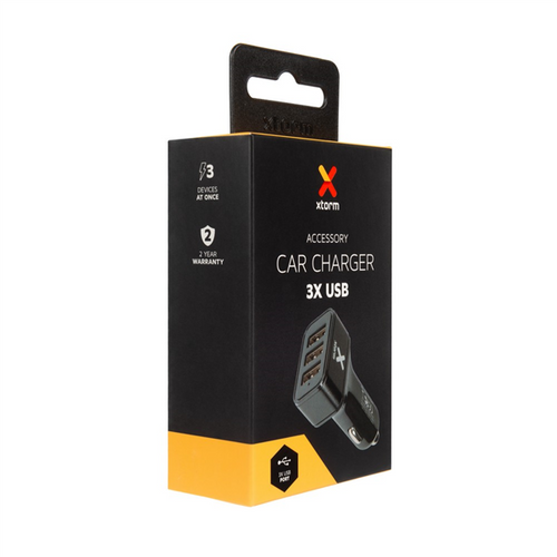 XTORM Adapter samochodowy 3 USB 2,4A na Arena.pl