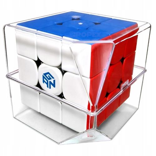 PROFESJONALNA KOSTKA 3x3 MAGNETYCZNA GAN 356M SZKATUŁKA + ALGORYTMY PL na Arena.pl