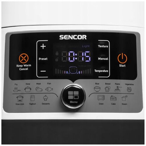 Multicooker szybkowar elektryczny 1000W 5,7L 14 PROGRAMÓW Sencor SPR 3600WH na Arena.pl