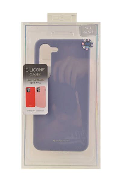 Etui Mercury Goospery Silicone do Samsung Galaxy S23 lawendowy zdjęcie 5