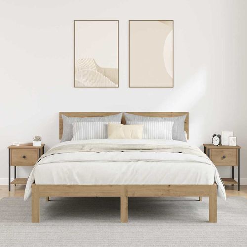 Stolik nocny z szufladą 2 pcs dąb artisan 34 x 35,5 x 45 cm na Arena.pl