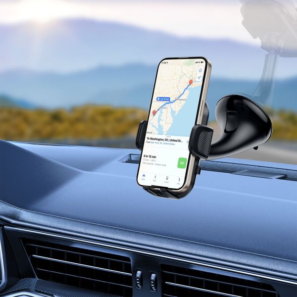 TECH-PROTECT V8 UNIVERSAL DASHBOARD UNRG & VENT CAR MOUNT BLACK zdjęcie 7