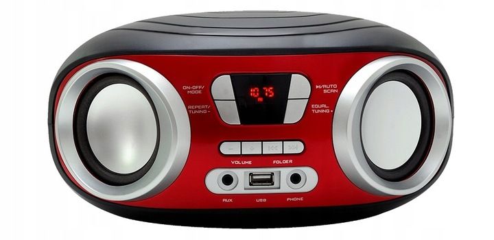 RADIO KUCHENNE BLUETOOTH BOOMBOX MANTA USB AUX FM zdjęcie 3