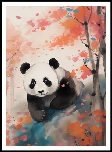 Plakat 67,5x95cm Panda wśród Klonów na Arena.pl