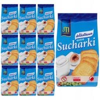 Mamut Sucharki extra delikatesowe 230 g x 10 sztuk