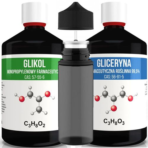 Zestaw GLIKOL 1000 ml + GLICERYNA 1000 ml + BUTELKA GORILLA 120 ml na Arena.pl