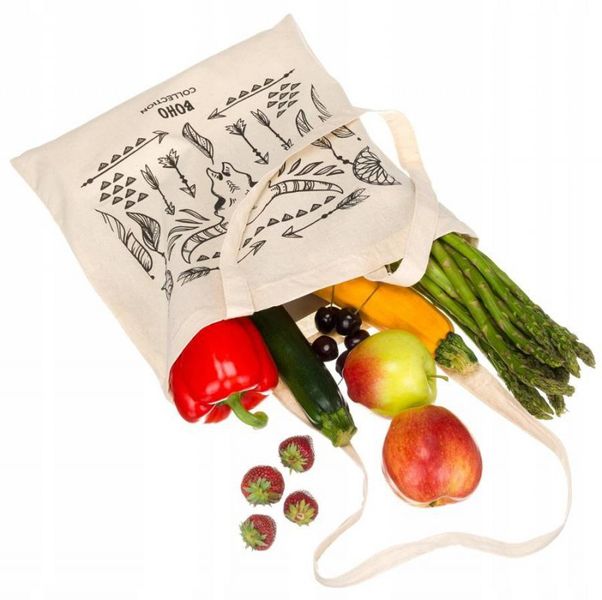 Bawełniana Torba Typu Shopper Bag zdjęcie 5