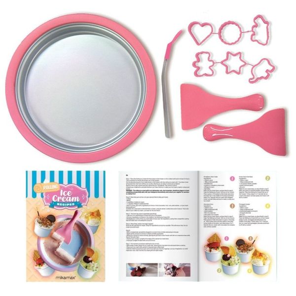 Maszyna Do Lodów Tajskich 6 Foremek 2 Szpachelki Pomysł na Prezent zdjęcie 12