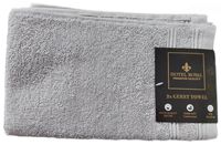 Ręcznik dla gości mały bawełniany 550 g/m2 30x50 cm szary - 2 szt.