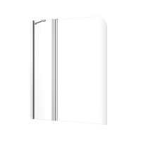 Seria 900 parawan nawannowy 100x145 cm 2-częściowy lewy / prawy, chrom