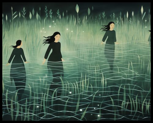 Plakat 76x60,5cm Pośród Ciszy na Arena.pl