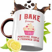 Kubek Bordowy Dla Piekarza Na Urodziny Prezent Z Nadrukiem Ze Zdjęciem