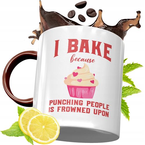 Kubek Bordowy Dla Piekarza Na Urodziny Prezent Z Nadrukiem Ze Zdjęciem na Arena.pl