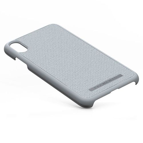 Materiałowe etui iPhone Xs Max (Light Grey) na Arena.pl