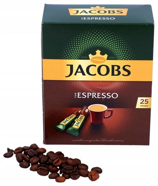 Kawa rozpuszczalna Jacobs Espresso w saszetkach 2x25 saszetek 45g z Niemiec zdjęcie 11