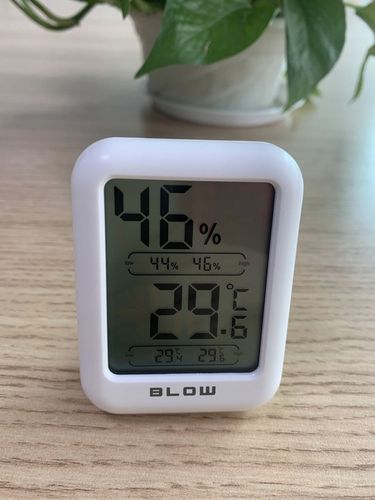 2x TERMOMETR MINI STACJA POGODOWA POGODY HIGROMETR ZESTAW MAGNES na Arena.pl