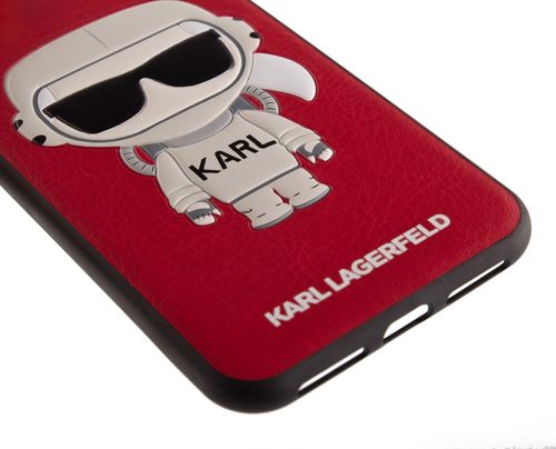 KARL LAGERFELD HARDCASE - iPhone XS Max - RED SPACE na Arena.pl
