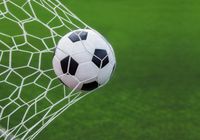 Emaga Fototapeta Piłka Nożna W Bramce Flizelina Zmywalna 405x270