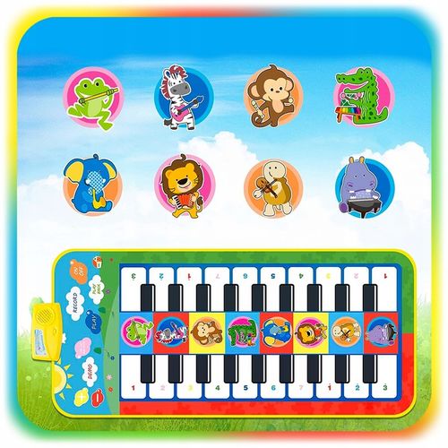 MATA DO TAŃCZENIA MUZYCZNA Pianino Interaktywna Gra dla Całej Rodziny na Arena.pl