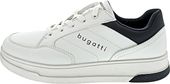 BUGATTI Męskie Trampki Stylowe Białe Rozmiar 44
