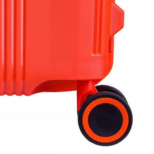 Walizka Średnia Podróżna Twarda Na Kółkach PUCCINI Pomarańczowa PP022B 9 na Arena.pl