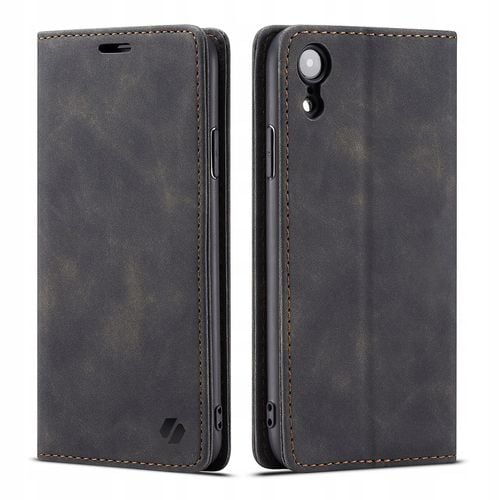 ETUI Z KLAPKĄ SPACECASE WALLET CASE SKÓRZANE CASE DO IPHONE XR na Arena.pl