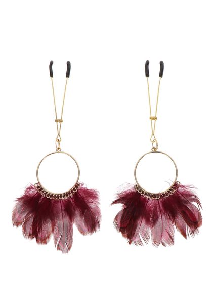 Tweezers With Feathers Gold zdjęcie 5