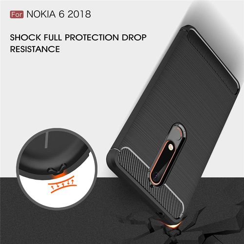 ETUI TPU CARBON CASE NOKIA 6 2018 PANCERNE na Arena.pl