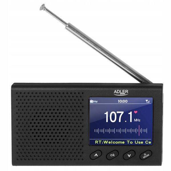 RADIO PRZENOŚNE LCD BLUETOOTH ZEGAR zdjęcie 13