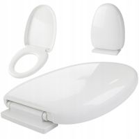 DESKA WC WOLNOOPADAJĄCA SEDESOWA KLOZETOWA UNIWERSALNA KLAPA ANTYBAKTERYJNA