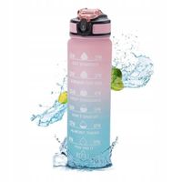 BUTELKA BIDON Z USTNIKIEM NA WODĘ FITNESS SIŁOWNIE ROWER TRENING