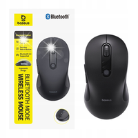 Mysz bezprzewodowa ergonomiczna Bluetooth F02 - biała
