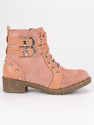 RÓŻOWE WORKERY Rozmiar - 40 na Arena.pl