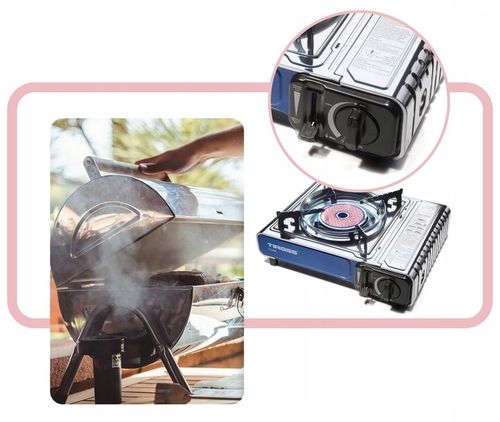 KUCHENKA TURYSTYCZNA TIROSS TS-266 SREBRNA 1650 W na Arena.pl